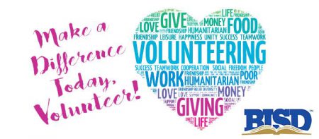 Make a difference Today, Volunteer!