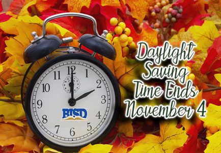 Daylight Saving Time Ends November 4