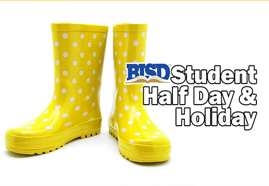 Student Half Day & Holiday